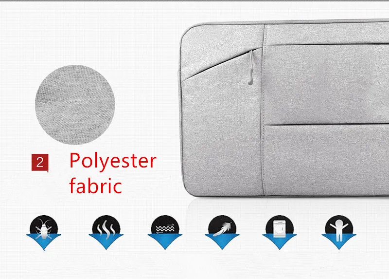 Водонепроницаемая сумка для ноутбука чехол MacBook Pro12 13 15 Air Bag Xiaomi Notebook 11