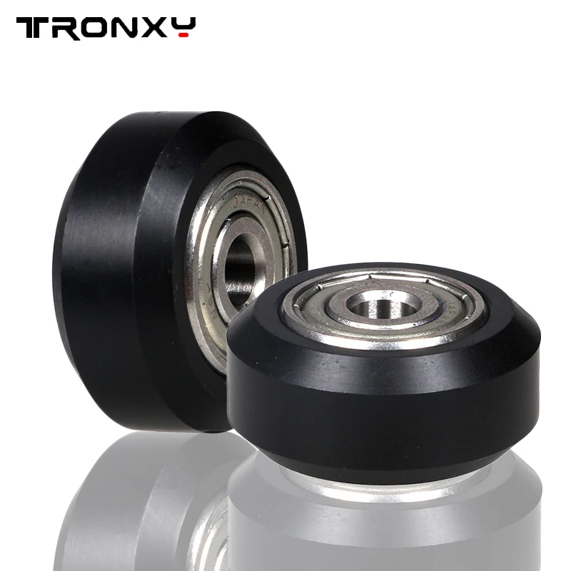 

5pcs/lot Plastic wheel with ball Bearings Passive Round wheel Idler Pulley Gear perlin wheel for 3d printer parts