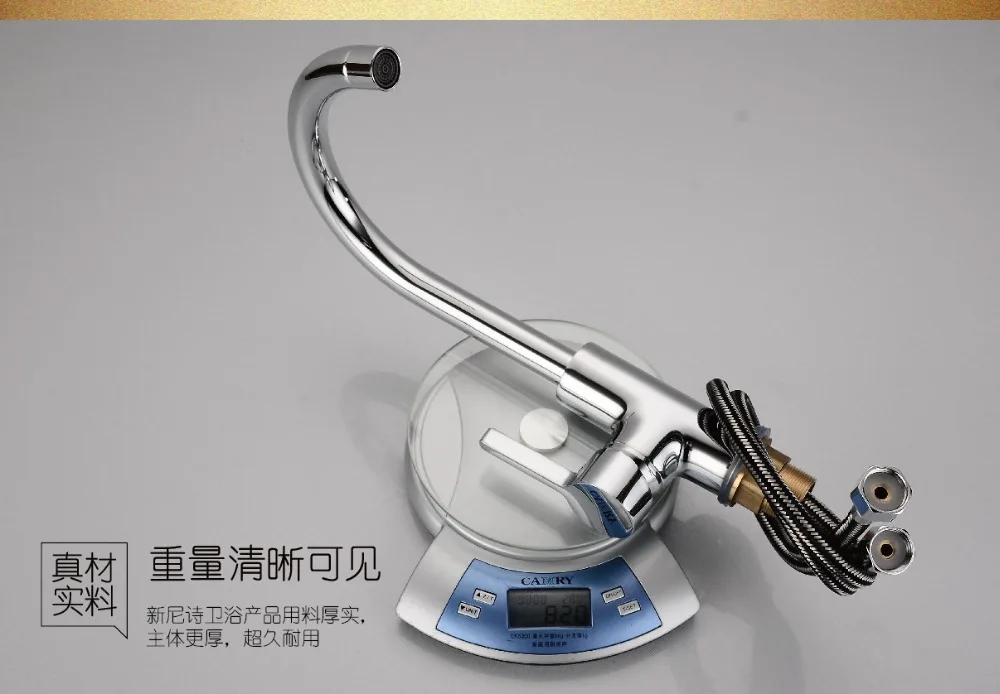 Бесплатная доставка Высокое качество классический кухонный смеситель кран с