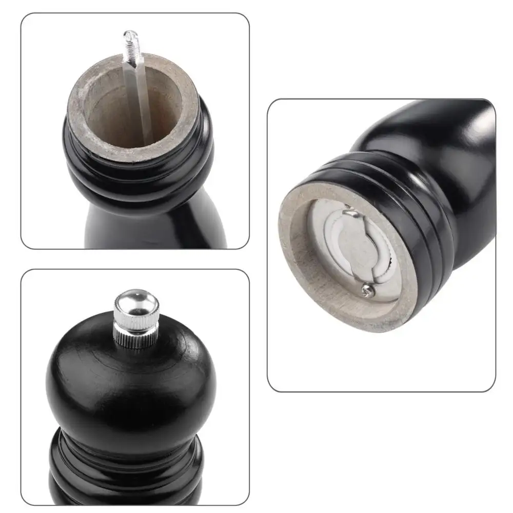 Высокое качество Новинка! Деревянная мельница для перца солонка шейкер