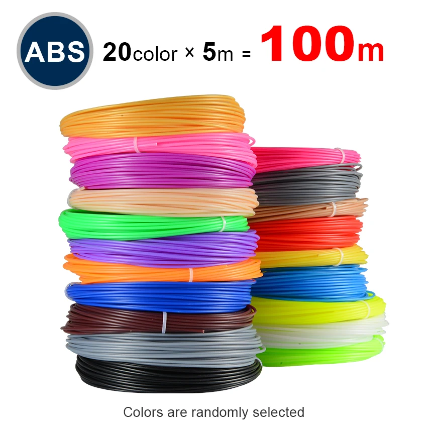

2022 Perfect 3D Pen Special ABS Filament PLA 1.75mm Filament 3D Printer ABS 3D Pen PLA Plastic 20 Colors ABS 1.75 No Pollution