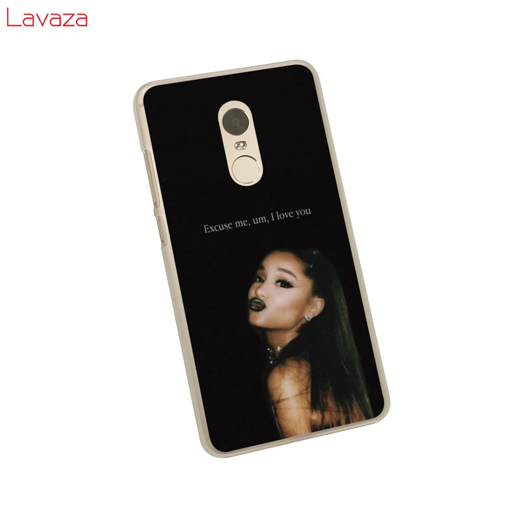 Твердый чехол для телефона Lavaza Ariana Grande Xiaomi Redmi 5A 5 Plus 6 Pro 6A чехлы Note 7 | Мобильные