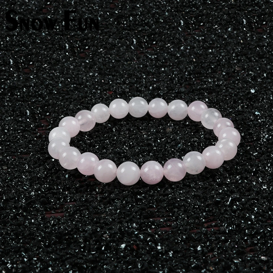 Женский браслет с бусинами из розового кварца 8 мм|bracelets for|bracelets for womenbracelet bracelet |
