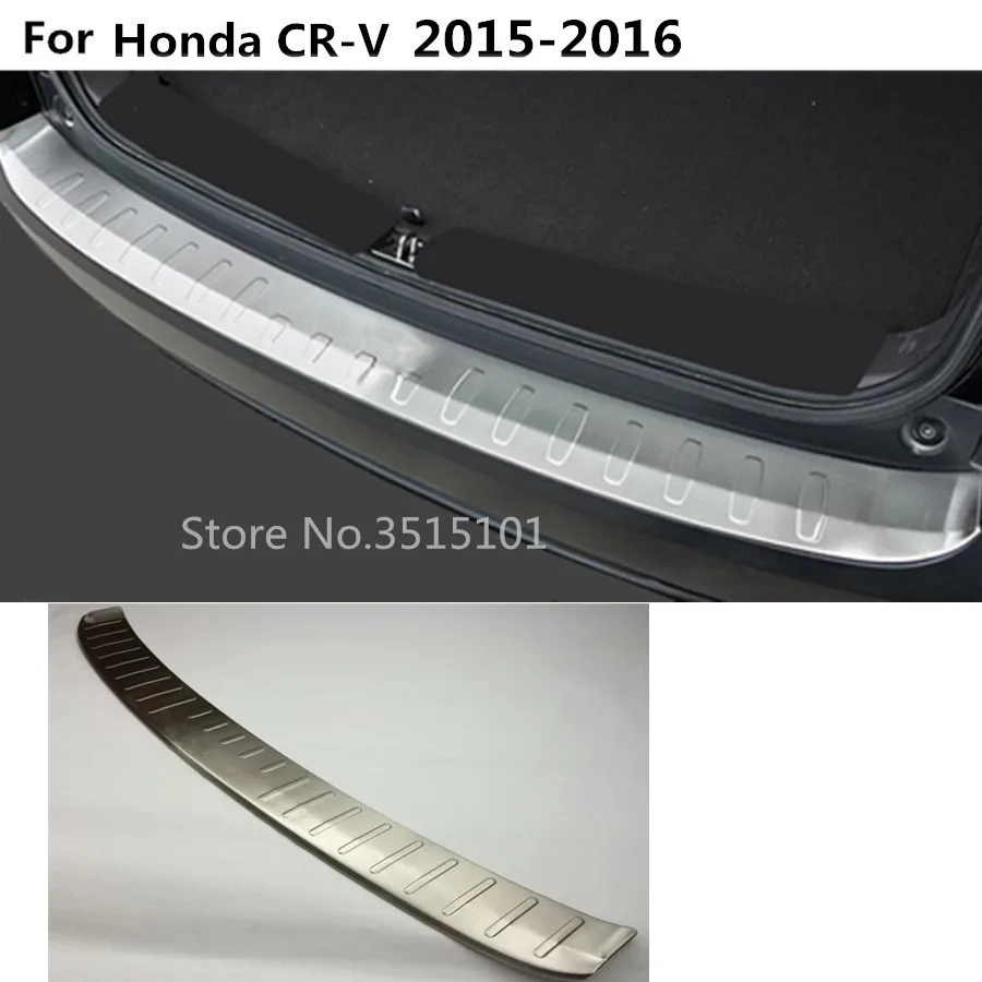 

Накладка на внешний задний бампер кузова автомобиля, нержавеющая сталь, Накладка на порог багажника, педаль, 1 шт., для Honda CRV CR-V 2015 2016