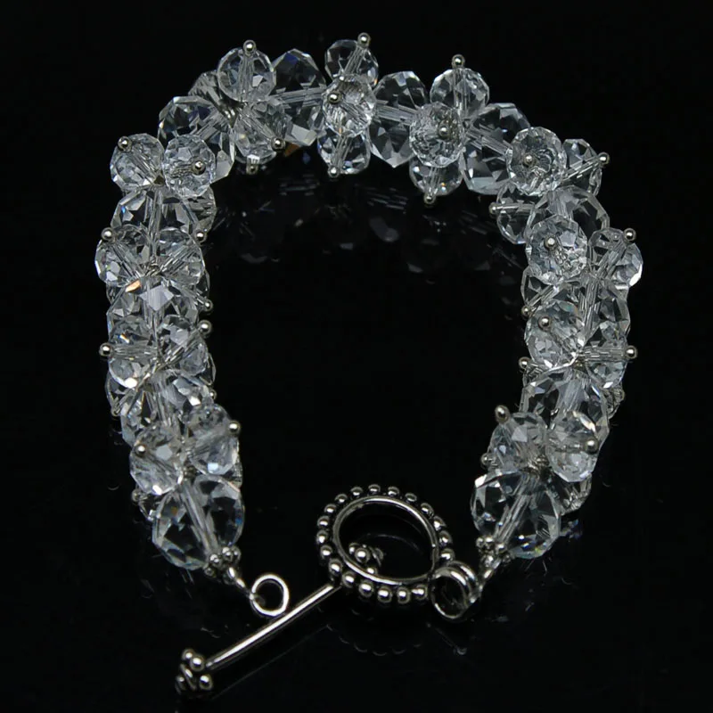 Хрустальные браслеты со стразами цвет стиль переключателя хрустальные с