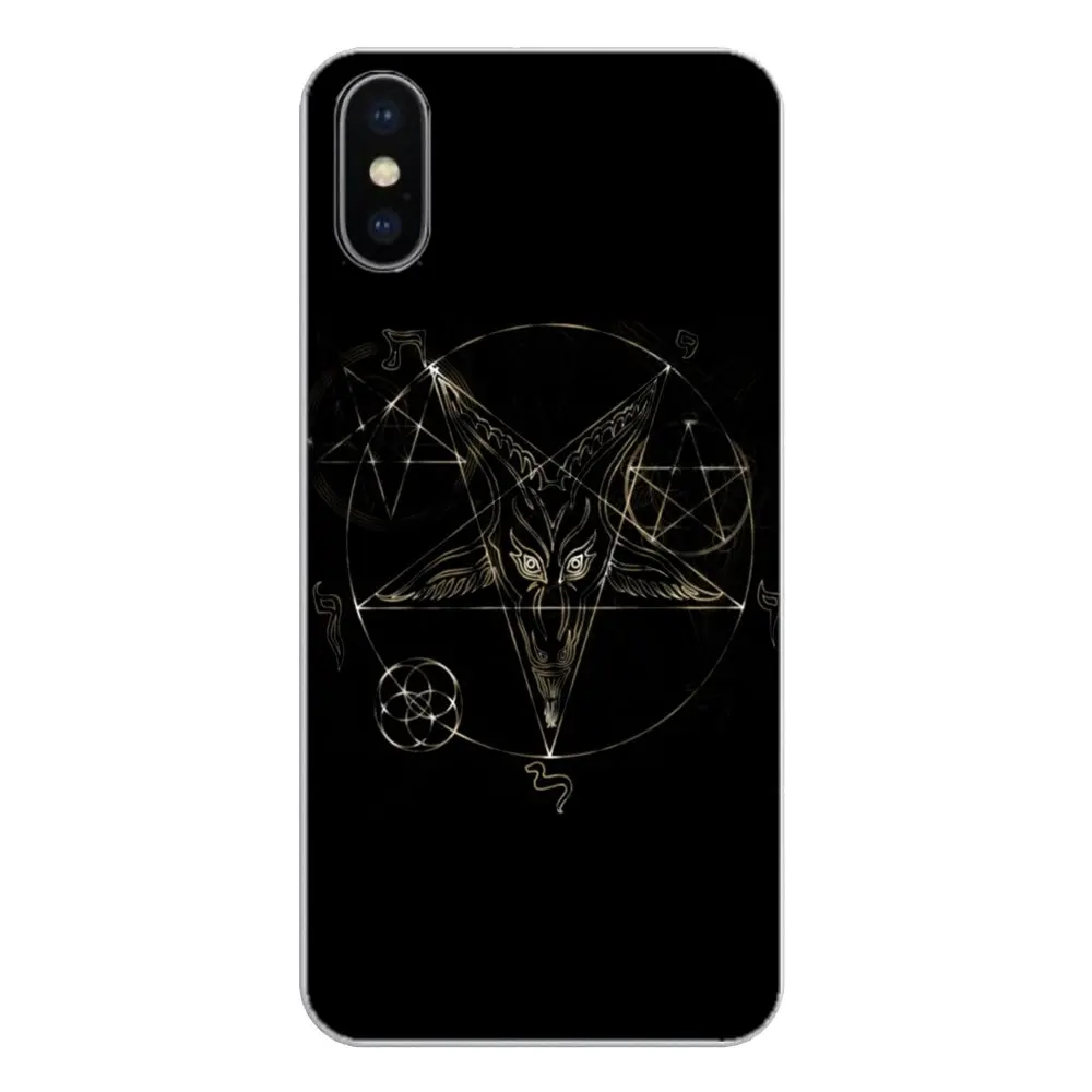 Killstar Satan Say Meow skull pentagram occult evil TPU Bag Case For Xiaomi Redmi 4X S2 3S Note 3 4 5 6 6A Por Pocophone F1 Mi |