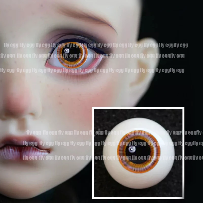 Новые оранжевые глаза Bjd кукольные пластиковые кошачьи sd-глазные яблоки для 1/3 1/4