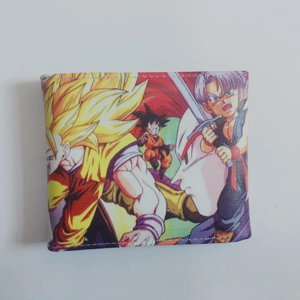 Новинка 2018 г. Модные Кошелек японского аниме Dragon Ball Z Сон Гоку студенты мультфильм