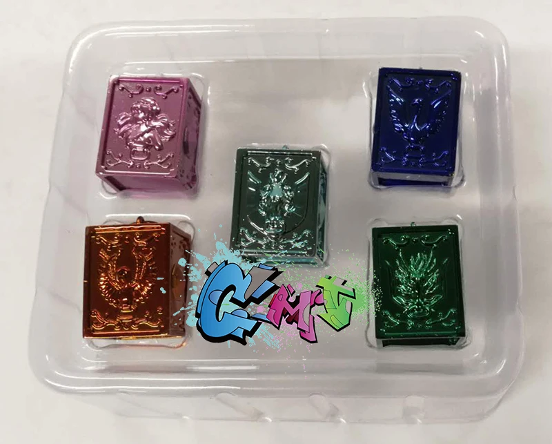 CMT Instock Folei ST Seiya бронзовые коробки Пандора аниме украшения металлические игрушки