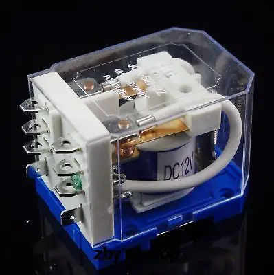 

12VDC/24VDC/110VAC/220VAC 40A DPDT 8 Pins Универсальный электронный магнитный силовой реле управления двигателем JQX-52F-2Z JQX-40F-2Z
