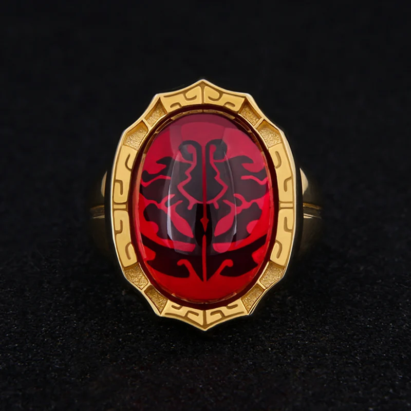 Кольцо из серебра S925 пробы Overlord Momonga чародея реквизит для косплея повседневный