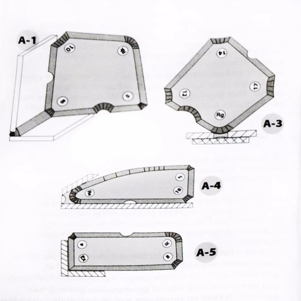 Набор скребок для инструментов 8 шт.|silicone caulk|silicon sealant toolkit kits |