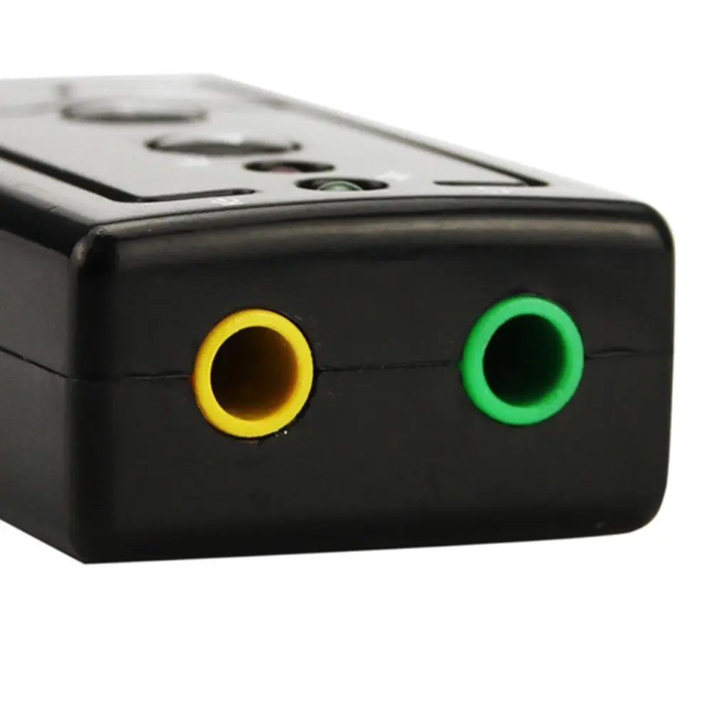 Внешняя звуковая карта с разъемами для наушников и микрофона USB 2.0|external sound card|sound