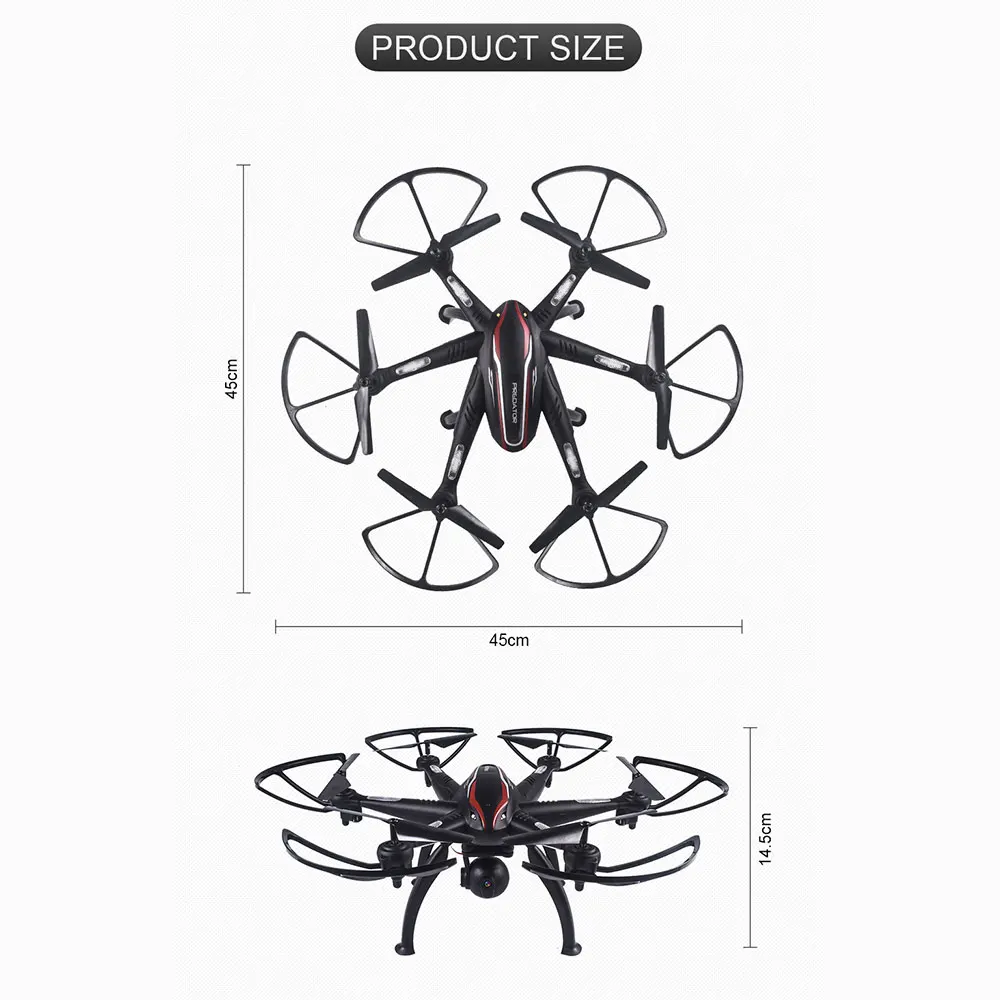 Дроны drone Дрон HD 1080 Rc Quadcopter 2 4 г 4CH 6 оси гироскопа P Радиоуправляемый Широкий формат