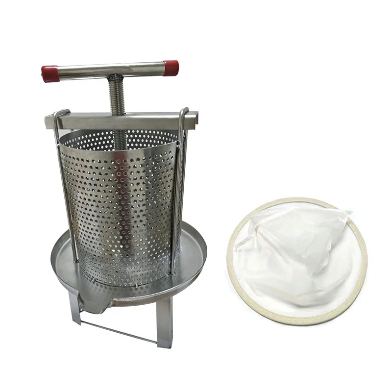 

304# Stainless Steel Household Manual Honey Press Wax Press Beekeeping Tool