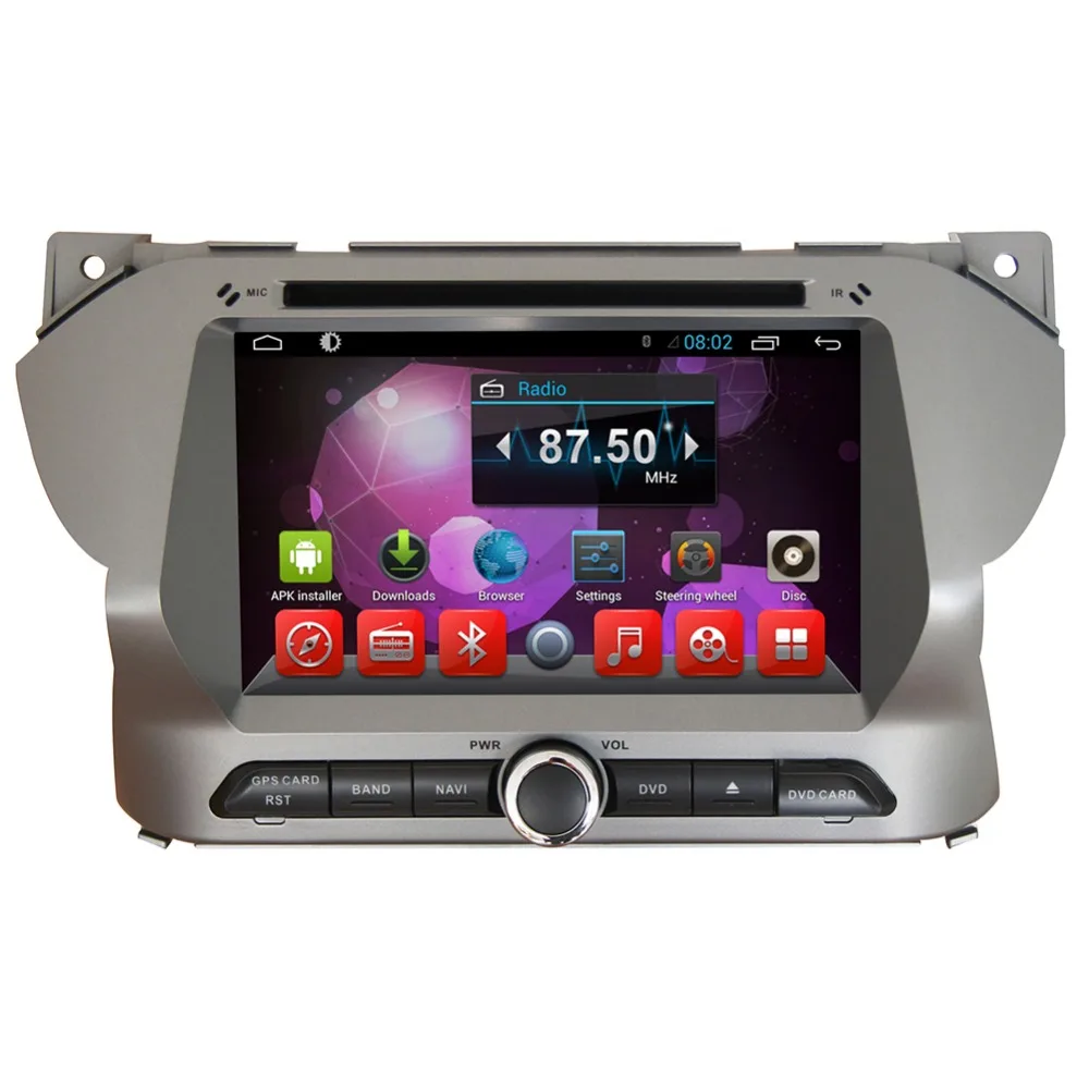 7 &quotHD 1024*600 четырехъядерный Android 6 0 Автомобильный DVD GPS Радио Видео Стерео