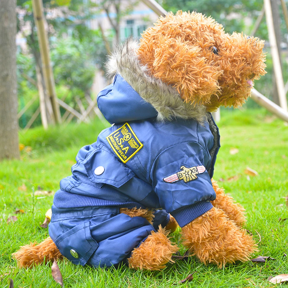 Специальное предложение зимнее пальто для питомцев ветронепроницаемое ВВС США