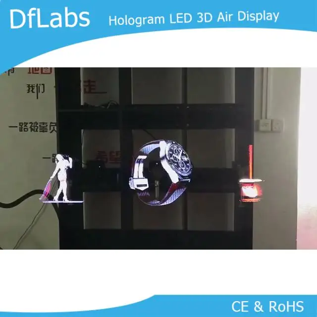 DfLabs 3D голографический рекламный дисплей светодиодный вентилятор