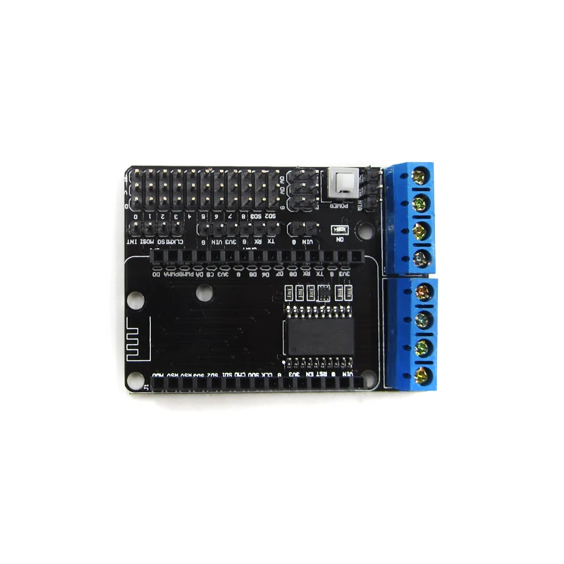 ESP8266 WIFI NodeMcu Lua Щит двигателя L293D ESP 12E двойной высокой мощности H Мост модуль для