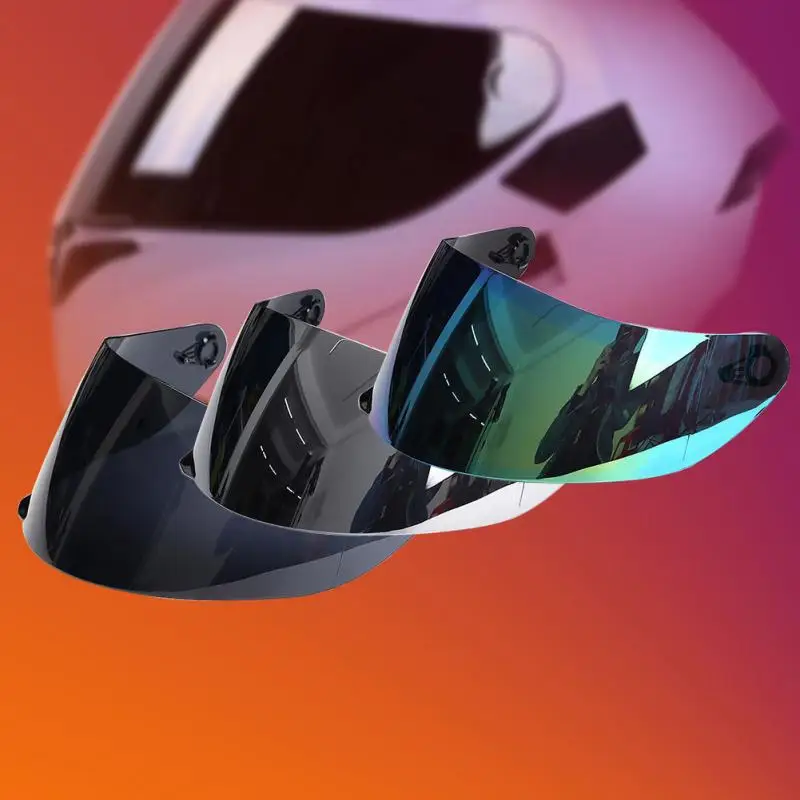 tachable UV защищенный мотоциклетный передний откидной шлем Замена Козырька