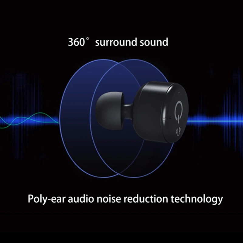 Наушники беспроводные Bluetooth наушники спортивные шумоподавление гарнитуры с
