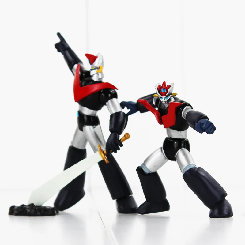 2 шт./лот аниме Mazinger Z ПВХ экшн фигурка Модель Кукла игрушка|toys free shipping|mazinger zpvc action