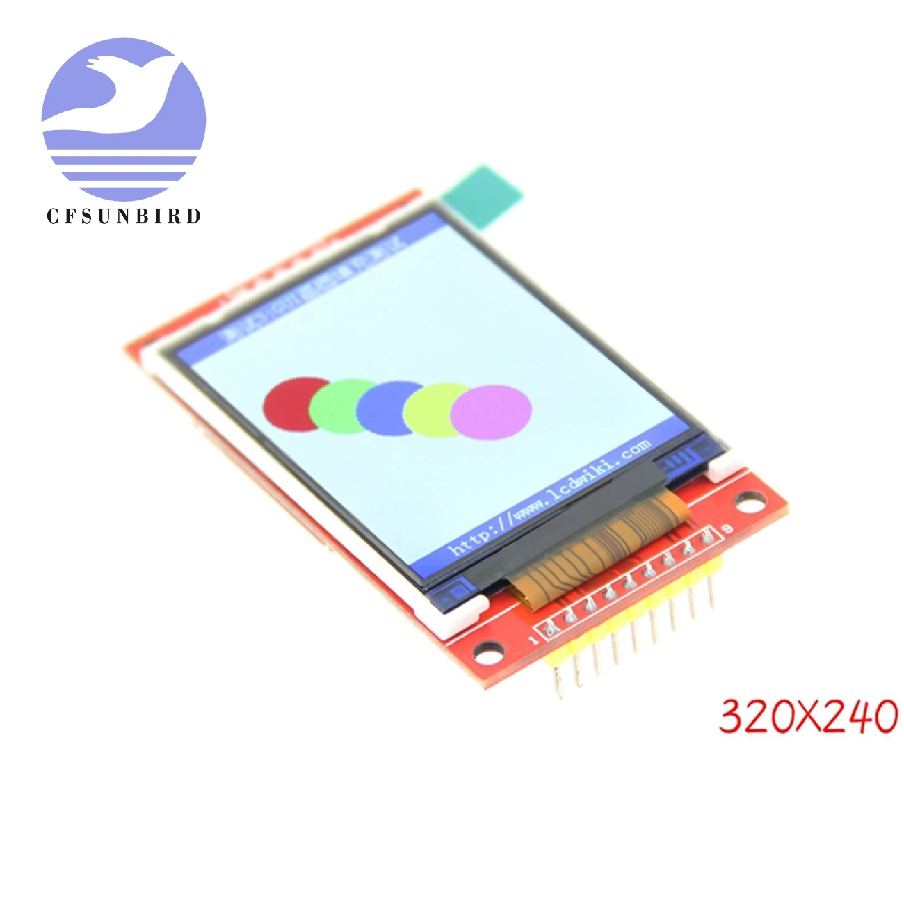 Умная электроника 2 дюйма 240*320 точек SPI TFT ЖК последовательный порт модуль дисплея