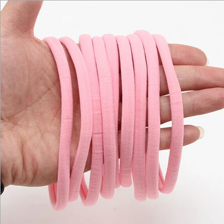 2017 Новинка 120 шт./лот милые детские нейлоновые обтягивающие эластичные повязки с