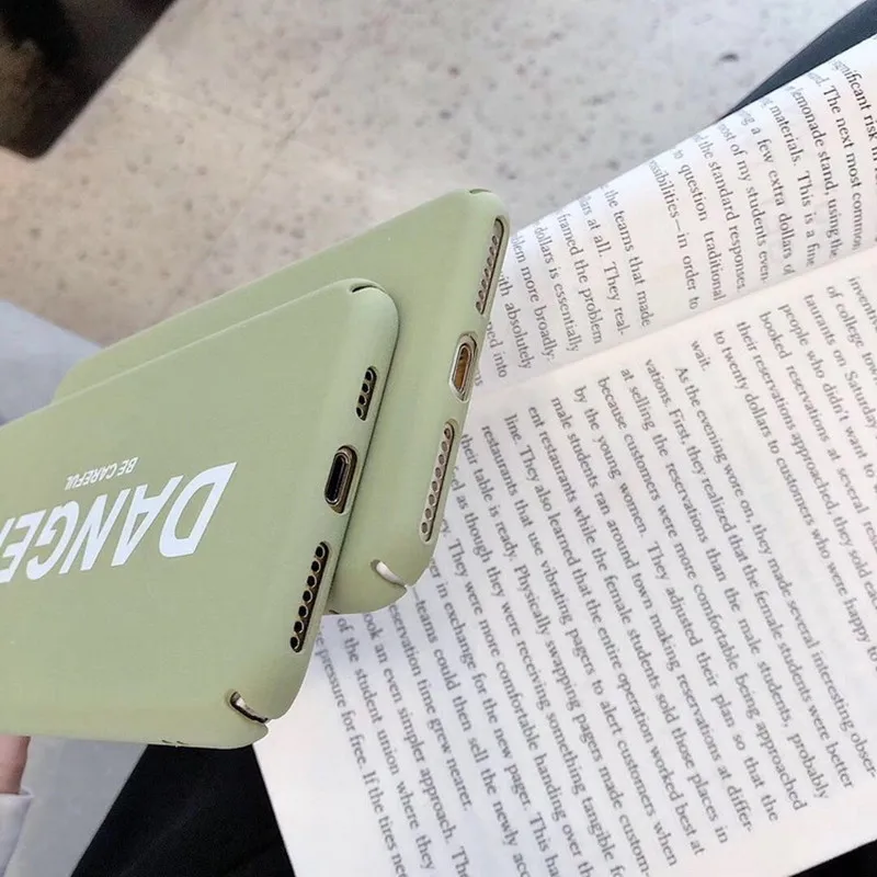 Чехол для телефона с надписью Matcha tea green модный силиконовый чехол iPhone 7 6 6S 8 Plus X XR Xs