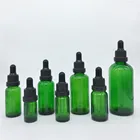 5 мл, 10 мл, 15 мл, 20 мл, 30 мл, 50 мл, 100 мл зеленый Стекло эфирное масло косметика парфюмерия диспенсер с вскрытием, химические реагенты для глаз флаконы для духов