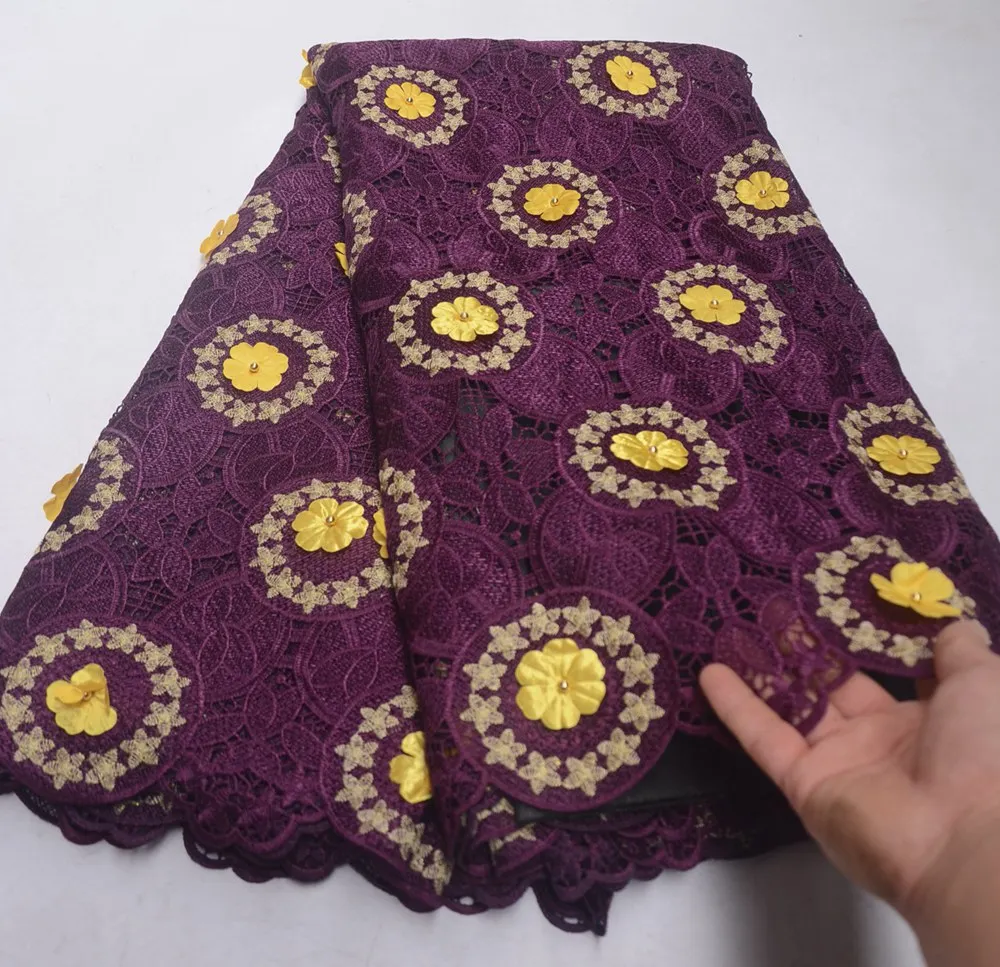 

Hot Sale Green Embroidered African french tulle lace fabrics High Quality with beads French Net Lace Guipure Lace Fabrics
