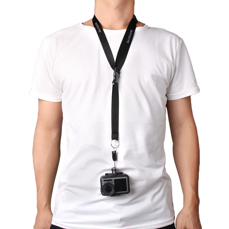 

Neck Wrist lanyard Strap Neck Sling Strap for DJI Osmo Action Camera for Gopro Hero 8 7 6 5 SJCAM SJ4000 wifi Yi 4K mijia