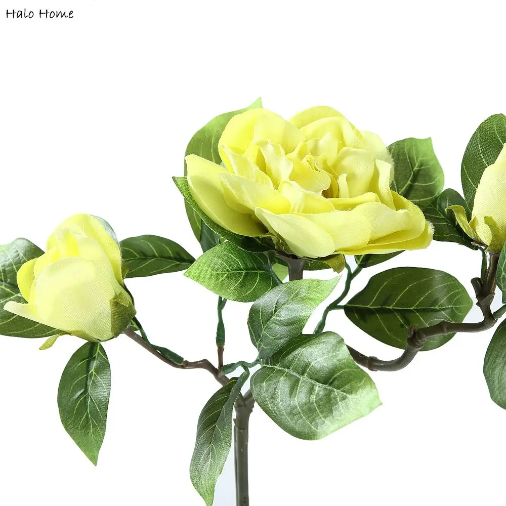 1 филиал искусственный цветок зеленый гардении общественные места празднование