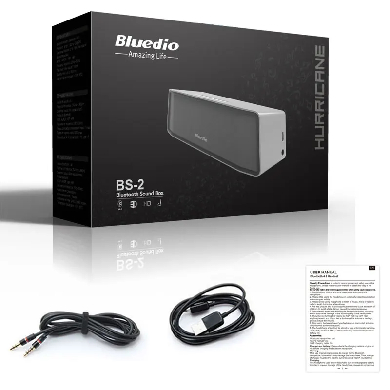 Bluedio BS-2 (Верблюд) Мини Bluetooth колонки переносные Беспроводной с Системой 3D стерео