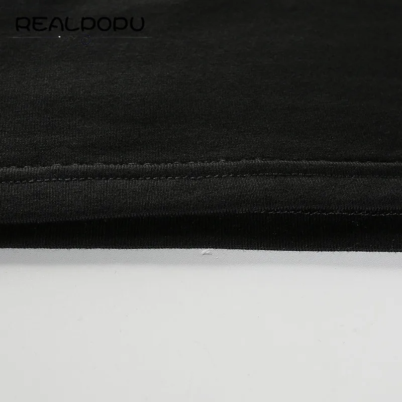 Realpopu с буквенным принтом, черный жилет без рукавов с круглым вырезом, короткий топ на бретелях, женские тонкие пикантные Короткие топы, летняя пляжная одежда