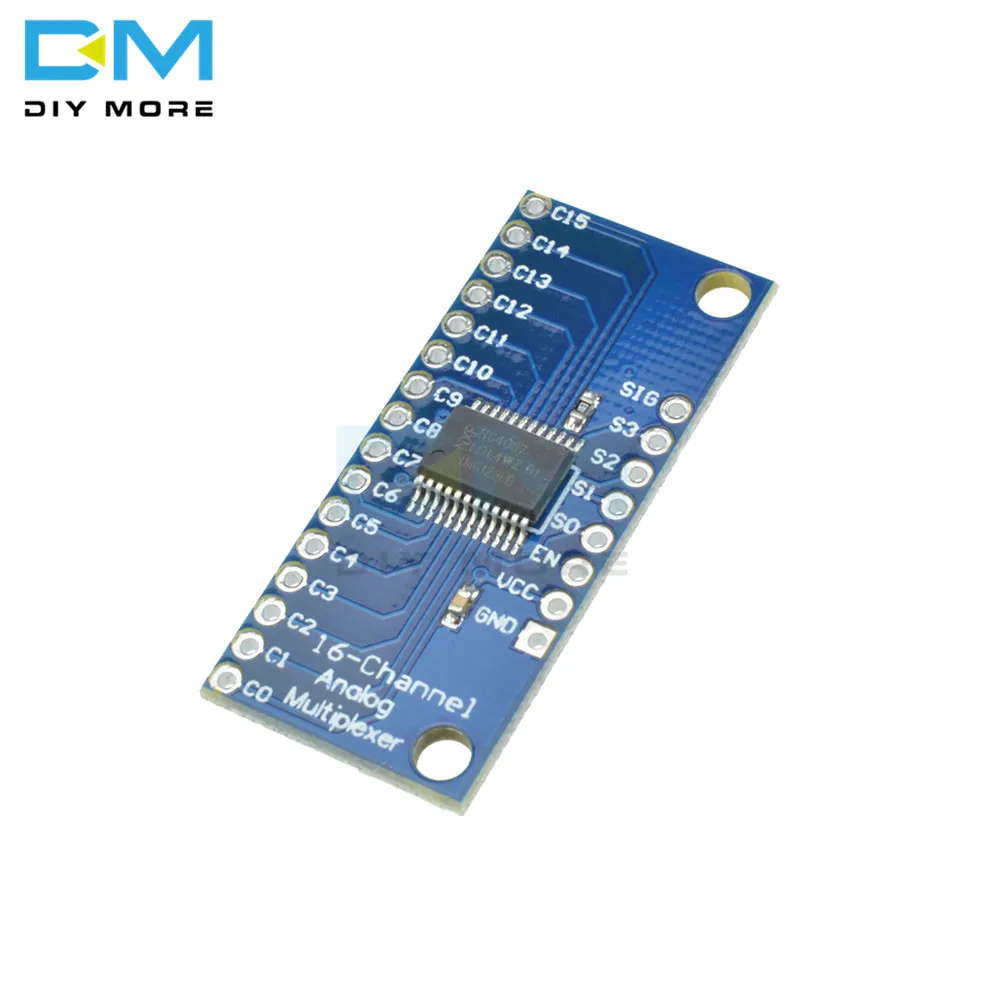 16 канальная аналоговая цифровая коммутационная плата MUX CD74HC4067 точный модуль для