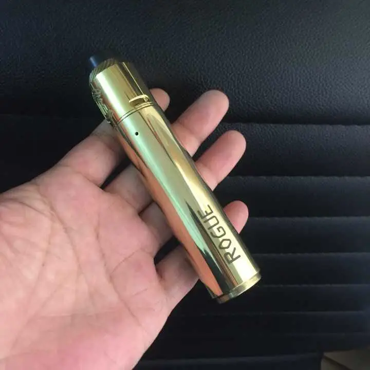 Mech Mod Kit fit 18650 20700 21700 батарея 26 мм diamater латунь красная медь испаритель KIT с RDA
