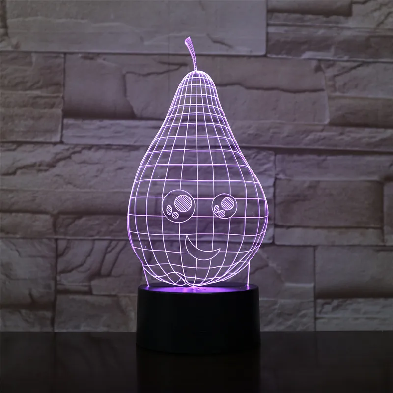 С медведем из мультфильма 3D светильник светодиодный ночной Светильник USB
