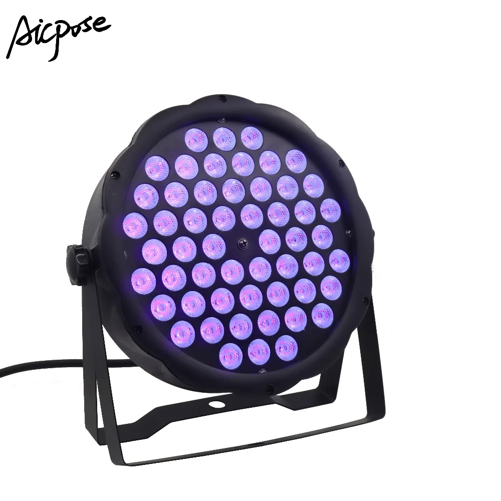 54x3 Вт УФ-свет 54*3 УФ-Led Par огни настенная шайба диско-свет DMX контроллер сценическое