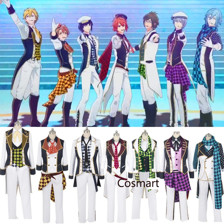 

[Акция] аниме Idolish 7 перезапуска указка все члены SJ сцены, принц Костюмы для косплея костюм для Хэллоуина вечеринки, способный преодолевать Б...