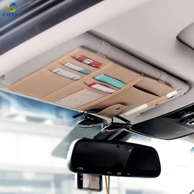 Автомобильный солнцезащитный козырек солнцезащитные очки держатель для очков