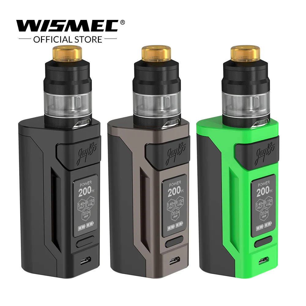 [Склад США] Wismec Reuleaux RX2 20700 с комплектом GNOME 2 мл/4 мл 200 вт выходной мод использовать