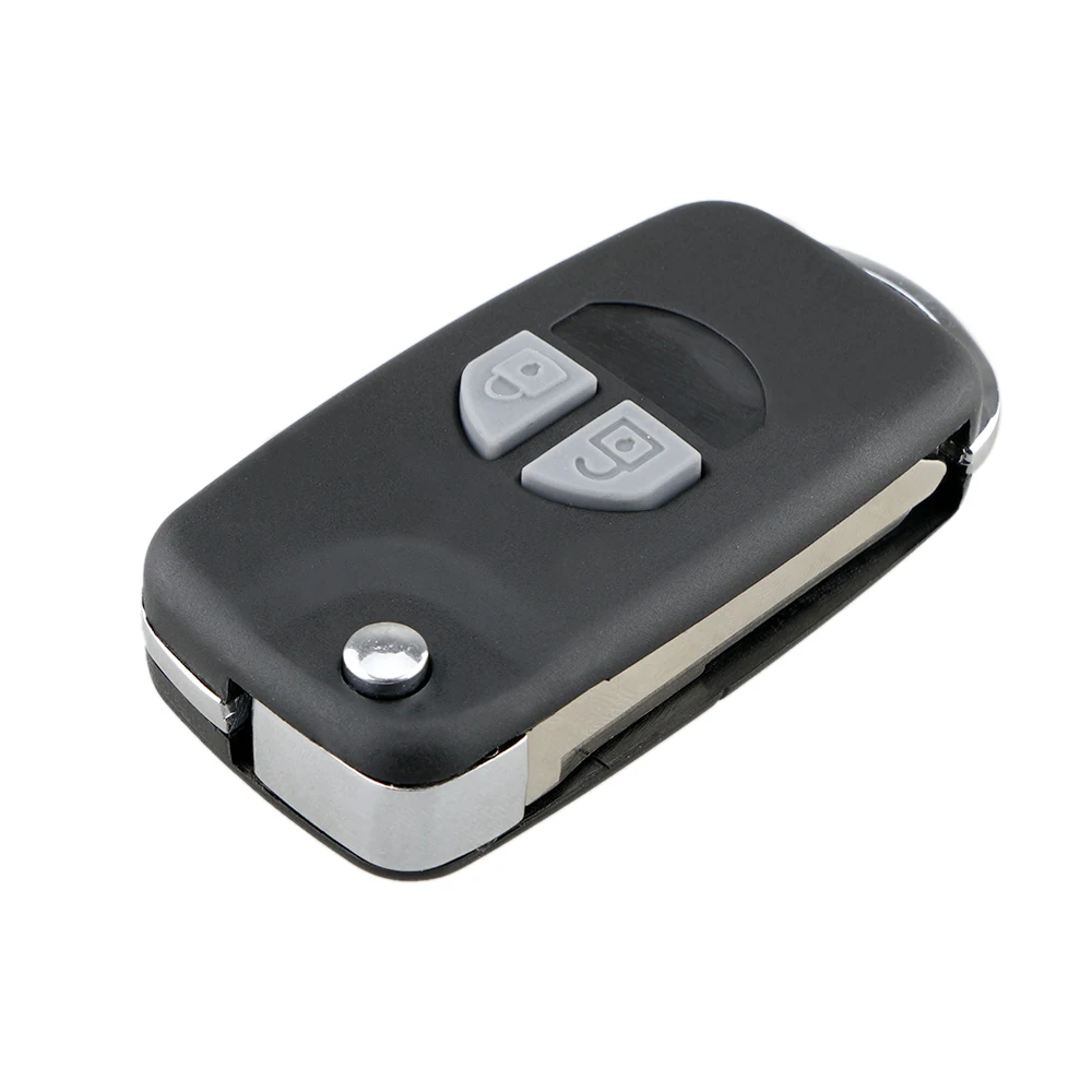 BHKEY 2 кнопки чехол для дистанционного ключа от машины брелок Suzuki SX4 Swift Grand Vitara +