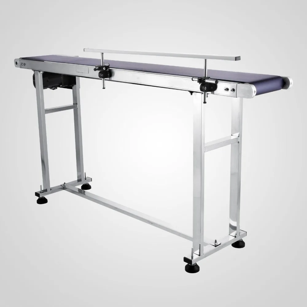 

59''x 7.8'' Power Slider PVC Belt Conveyor Top-Grade Spraying Carving New