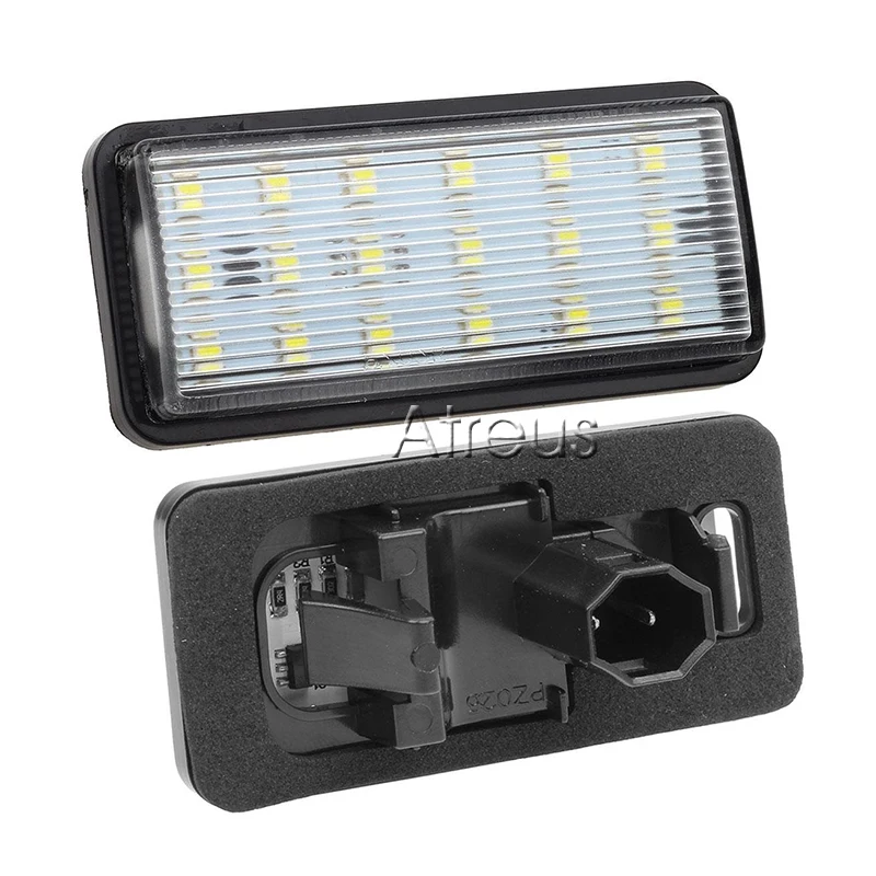 Atreus 2X Автомобильный светодиодный Подсветка регистрационного номера 12V авто