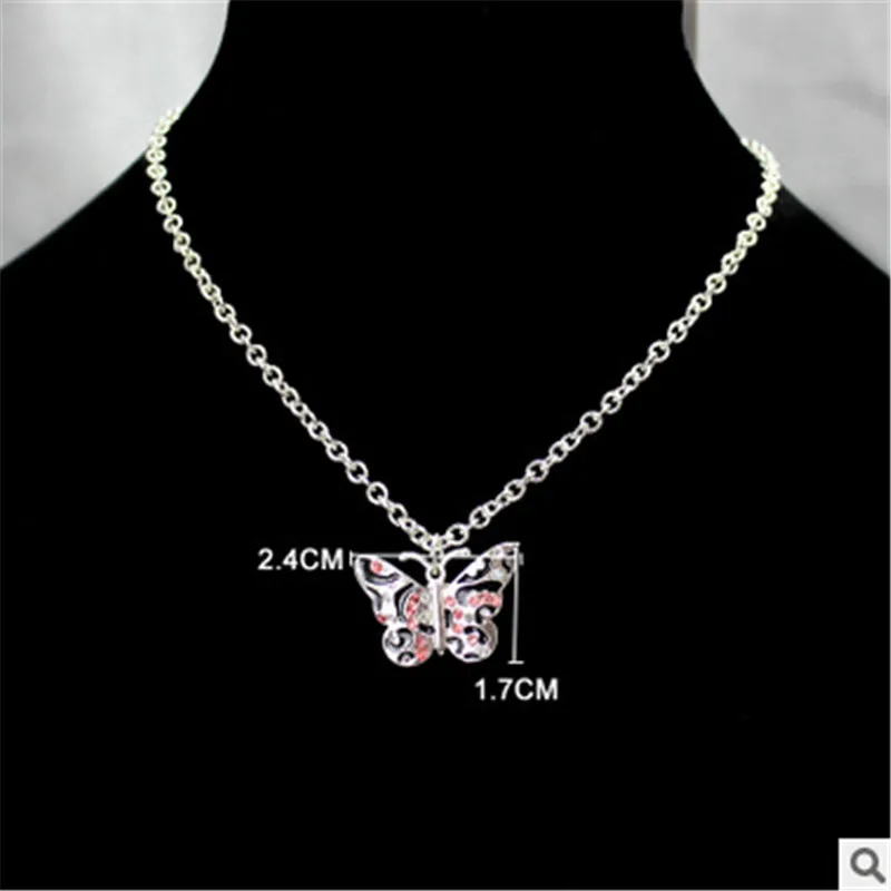 Ожерелье с подвеской бабочкой для женщин новинка 2017|necklace lion|necklace dolphinnecklace magic |