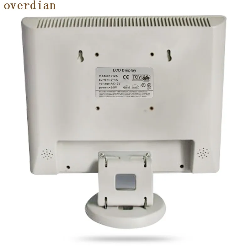 12/12.1 &quotVGA/DVI/USB коннектор пластиковый монитор 1400*1050 машина для записи песен