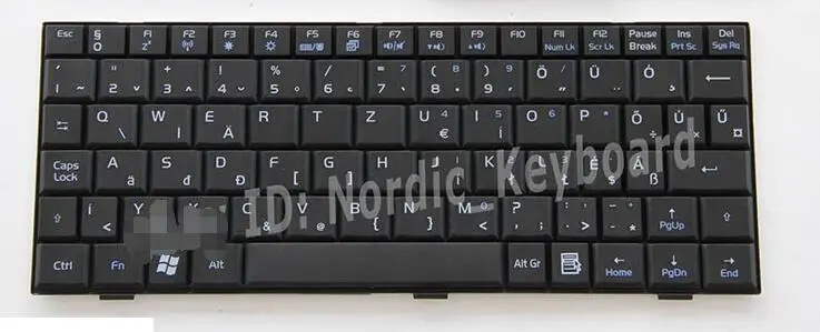 Клавиатура для ASUS Eee PC нетбука 12G 2G 4G 8G и Surf