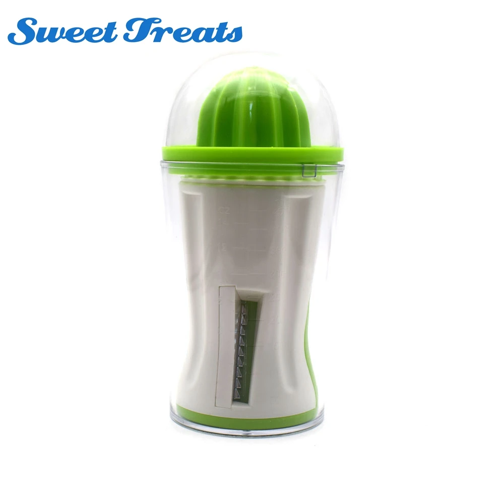 Многоцелевой спиральный слайсер для овощей Sweettreats 2 в 1 с соковыжималкой лапша из