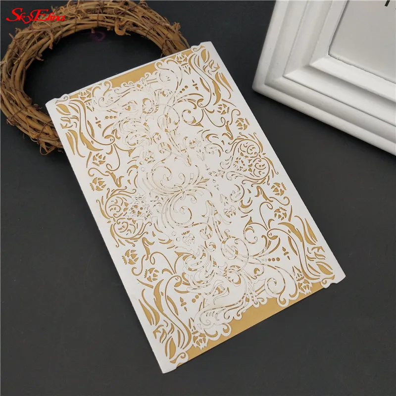 10 шт. лазерная вырезка полые пригласительные карты бабочки|blank cards|card blanksdecorate card |